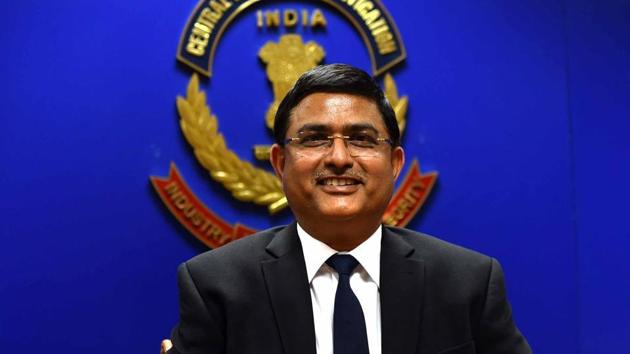 CBI special director Rakesh Asthana (pictured) had approached the government with a note saying the agency’s director Alok Verma was interfering in probes undertaken by him.(HT File Photo)