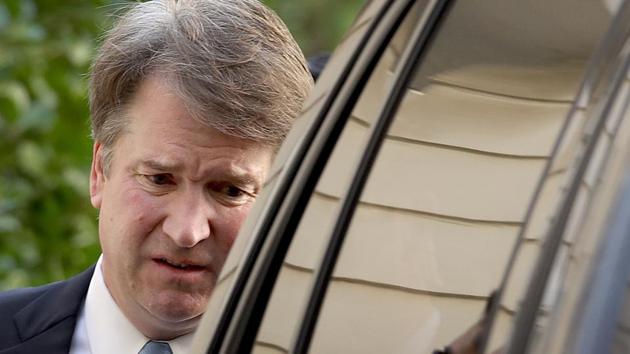 Supreme Court nominee Judge Brett Kavanaugh leaves his home in Chevy Chase, Maryland on September. (AFP File Photo) Supreme Court nominee Judge Brett Kavanaugh leaves his home in Chevy Chase, Maryland on September. (AFP File Photo)