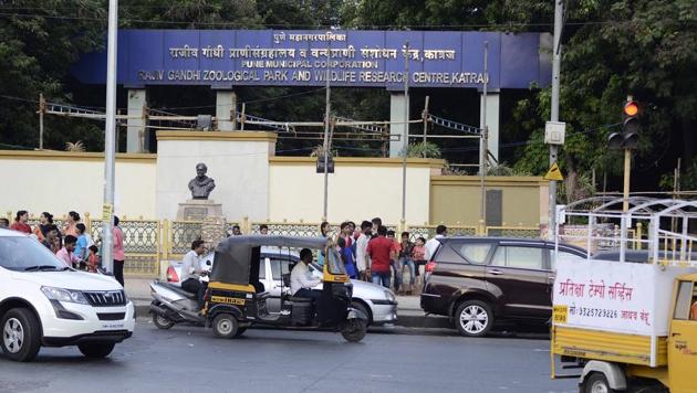 Rajiv Gandhi Zoological Park and Wildlife Research Centre at Katraj in Pune. (HT FILE PHOTO) Rajiv Gandhi Zoological Park and Wildlife Research Centre at Katraj in Pune. (HT FILE PHOTO)
