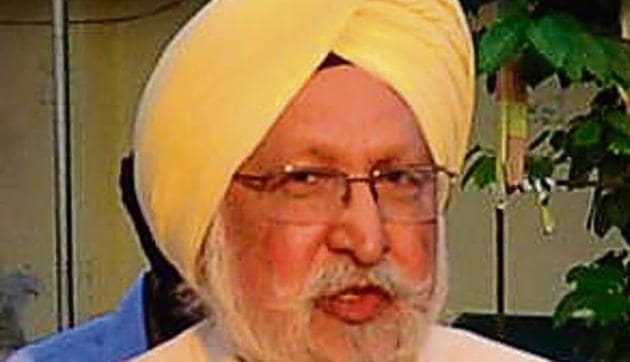 Santokh Singh (HT Photo) Santokh Singh (HT Photo)