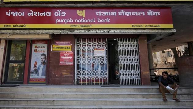 Police said that out of the <span class='webrupee'>₹</span>7.5 crore, <span class='webrupee'>₹</span>7 crore was disbursed in two instalments between 2012 and 2014 by the PNB’s Brady House branch in Mumbai—the same branch that had allegedly issued fraudulent letters of undertaking in the <span class='webrupee'>₹</span>14,000-crore scam involving diamond jeweller Nirav Modi.(REUTERS) Police said that out of the <span class='webrupee'>₹</span>7.5 crore, <span class='webrupee'>₹</span>7 crore was disbursed in two instalments between 2012 and 2014 by the PNB’s Brady House branch in Mumbai—the same branch that had allegedly issued fraudulent letters of undertaking in the <span class='webrupee'>₹</span>14,000-crore scam involving diamond jeweller Nirav Modi.(REUTERS)
