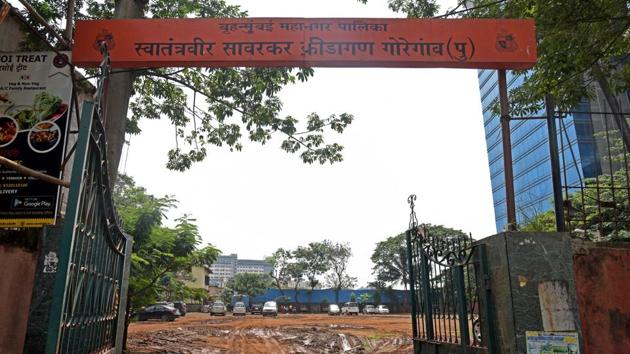 The open plot is the only playground in the locality. (Satyabrata Tripathy/HT Photo) The open plot is the only playground in the locality. (Satyabrata Tripathy/HT Photo)