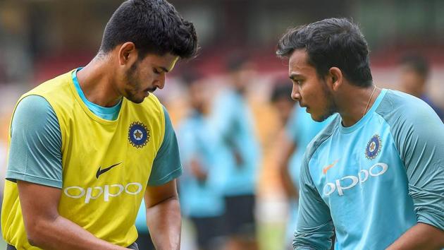 Shreyas Iyer (L) and Prithvi Shaw scored blistering centuries for Mumbai. (PTI) Shreyas Iyer (L) and Prithvi Shaw scored blistering centuries for Mumbai. (PTI)