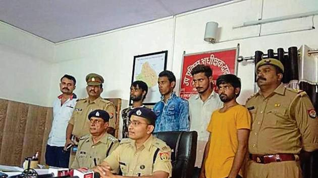 Police said in addition to the extortion attempt, the accused had also been involved in a murder attempt in April.(HT Photo)