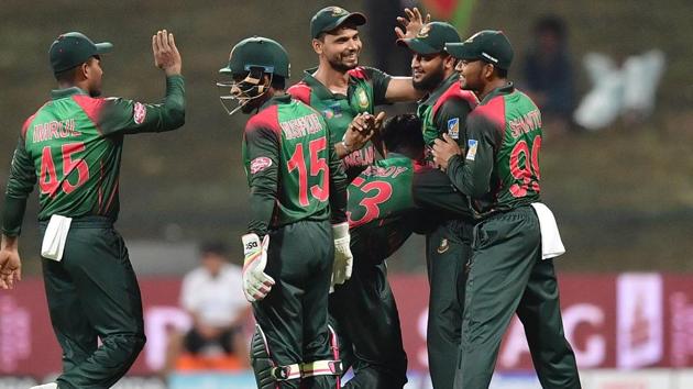 Bangladesh’s chances of reaching the final of Asia Cup remain in their own hands.(AFP)