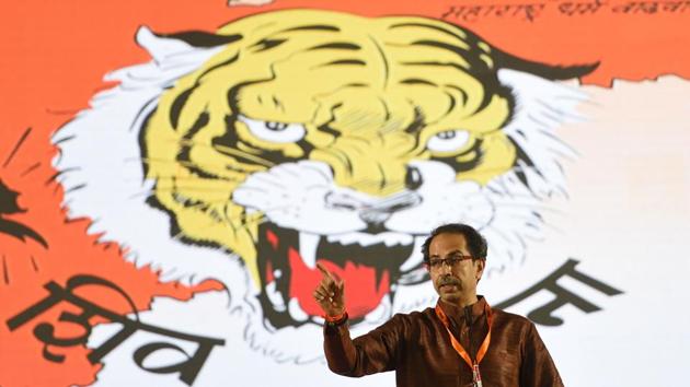 Shiv Sena chairperson Uddhav Thackeray.(HT Photo)