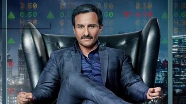 Saif Ali Khan returns as a banker in Bazaar first look.