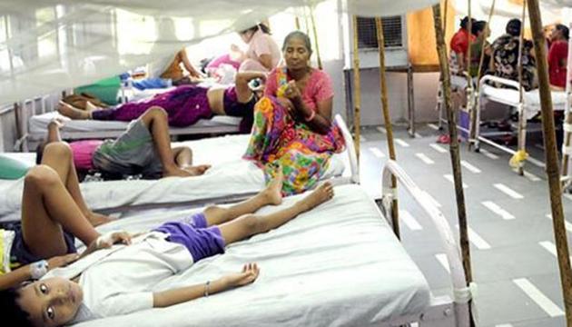 While 19 children died at the North Corporation-run Maharishi Valmiki Infectious Diseases Hospital, one child died at the Delhi government-run Lok Nayak Hospital.(HT Representative Photo)