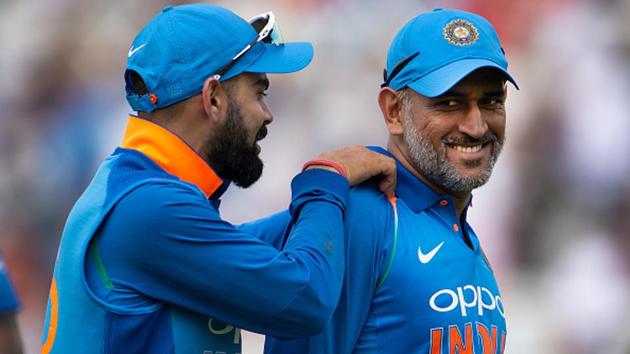 File image of Virat Kohli (left) and MS Dhoni. (Visionhaus via Getty Images) File image of Virat Kohli (left) and MS Dhoni. (Visionhaus via Getty Images)