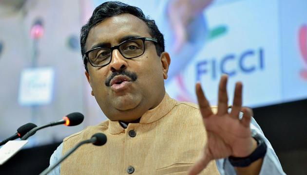 Ram Madhav was delivering the Deen Dayal Upadhyay memorial lecture in Jaipur, titled ‘Akhand Bharat ki Avdharna Evam Kashmir’ (The concept of united India and Kashmir). (PTI/File Photo) Ram Madhav was delivering the Deen Dayal Upadhyay memorial lecture in Jaipur, titled ‘Akhand Bharat ki Avdharna Evam Kashmir’ (The concept of united India and Kashmir). (PTI/File Photo)