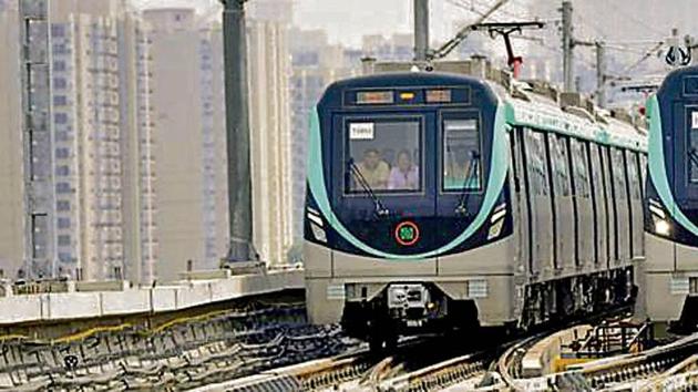 The DMRC will take care of the maintenance of this link for one year after it becomes operational. (HT File Photo) The DMRC will take care of the maintenance of this link for one year after it becomes operational. (HT File Photo)
