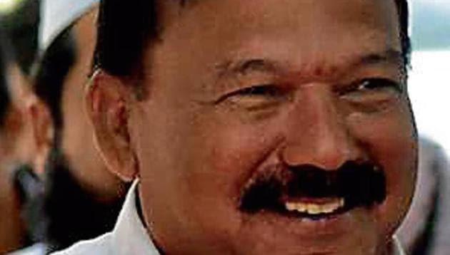 Kolambkar, who was once in Shiv Sena and defected to Congress along with Rane in 2005, said he was still undecided about his future. (HT File Photo) Kolambkar, who was once in Shiv Sena and defected to Congress along with Rane in 2005, said he was still undecided about his future. (HT File Photo)
