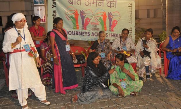 The women in Lucknow (Deepak Gupta/ HT Photo) The women in Lucknow (Deepak Gupta/ HT Photo)