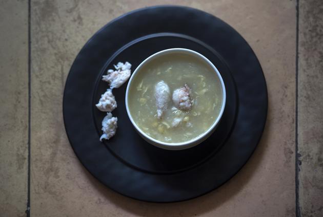 The Sweet Corn Crab Meat Soup at Goa Portuguesa. Restaurants specialising in seafood tend to do this one best - even if their focus is coastal Indian cuisine - because they have the freshest crab, and buy it in abundance.(Satish Bate / HT Photo)