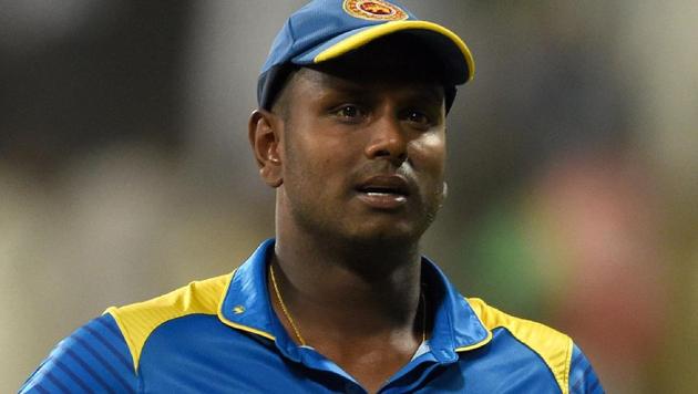 Sri Lanka's cricket team captain Angelo Mathews looks on during after Afghanistan won the match by 91 runs the one day international (ODI) Asia Cup cricket match between Sri Lanka and Afghanistan at the Sheikh Zayed Stadium in Abu Dhabi on September 17, 2018.(AFP) Sri Lanka's cricket team captain Angelo Mathews looks on during after Afghanistan won the match by 91 runs the one day international (ODI) Asia Cup cricket match between Sri Lanka and Afghanistan at the Sheikh Zayed Stadium in Abu Dhabi on September 17, 2018.(AFP)