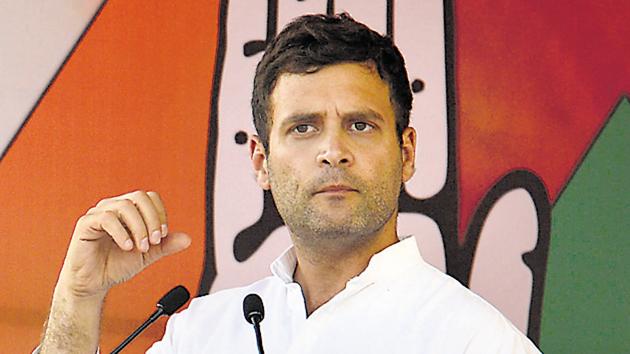 Congress president Rahul Gandhi thanked the Supreme Court for its verdict on the Aadhaar Act on Wednesday, saying it was an instrument of empowerment for his party.(AFP File Photo)