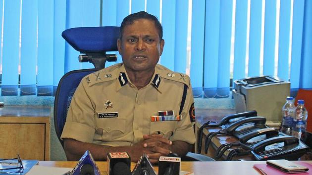 The incident came to light when the woman sent a legal notice through her lawyer to my office and I read her complaint, said RK Padmanabhan, Pimpri-Chinchwad police commissioner during a special media interaction on Tuesday afternoon.(Hindustan Times) The incident came to light when the woman sent a legal notice through her lawyer to my office and I read her complaint, said RK Padmanabhan, Pimpri-Chinchwad police commissioner during a special media interaction on Tuesday afternoon.(Hindustan Times)