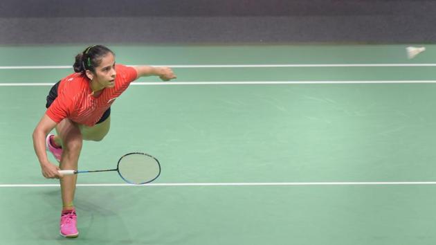 File picture of Saina Nehwal(PTI)