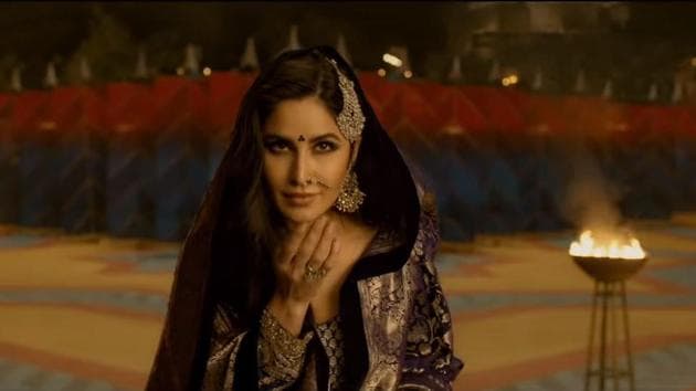 Katrina Kaif in Thugs of Hindostan trailer. She doesn’t get to say a single word in the video.