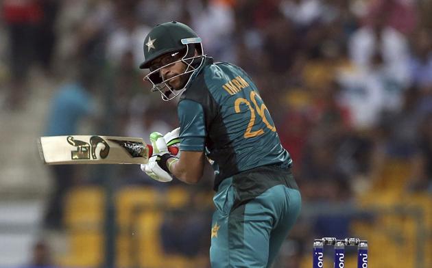Pakistan's Imam-ul-Haq bats during the one day international cricket match of Asia Cup between Pakistan and Bangladesh. (AP)