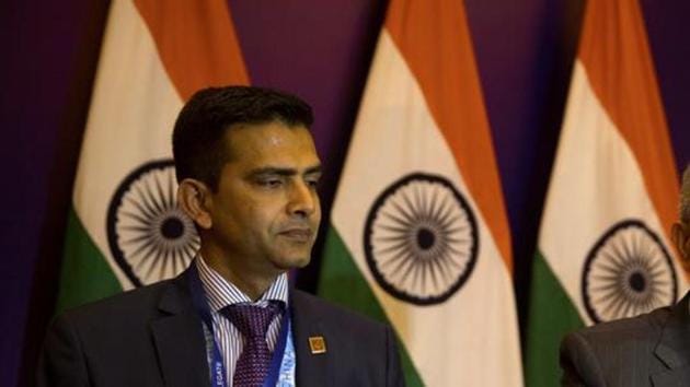 External affairs spokesperson Raveesh Kumar. (AP File Photo) External affairs spokesperson Raveesh Kumar. (AP File Photo)