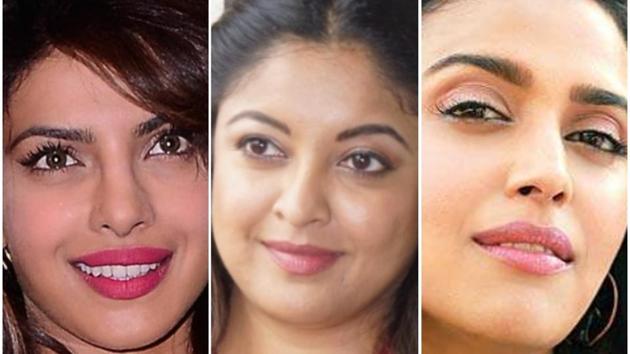 Priyanka Chopra, Tanushree Dutta and Swara Bhasker are raising their voices against sexual harassment in Bollywood.