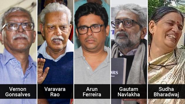 The five activists are accused of links with banned Communist Party of India (Maoist)(File Photos)