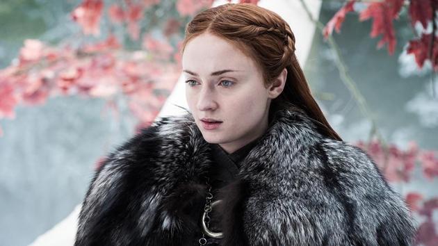Sophie Turner in a still from Game of Thrones.