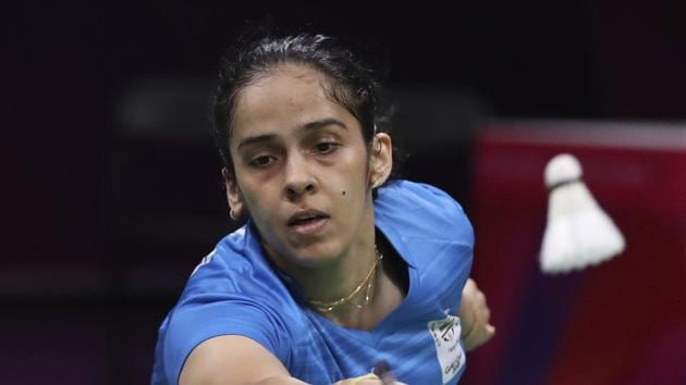 File photo of Indian badminton player Saina Nehwal.(AP)