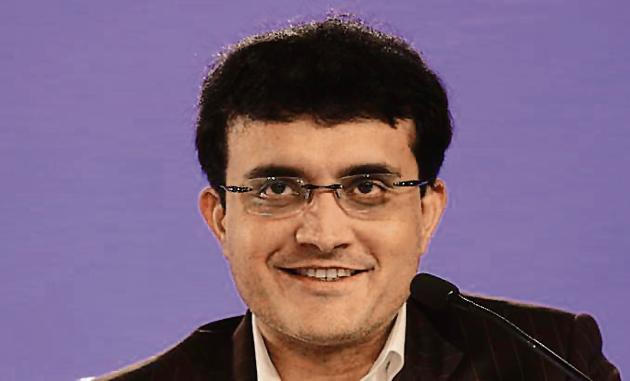 The former Indian cricket captain, Sourav Ganguly was in the city on Monday to launch his book, “A Century is Not Enough” at the Symbiosis Institute.(Virendra Singh Gosain/ Hindustan Times)