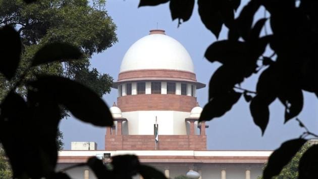 A view of the Indian Supreme Court building in New Delhi.(REUTERS)
