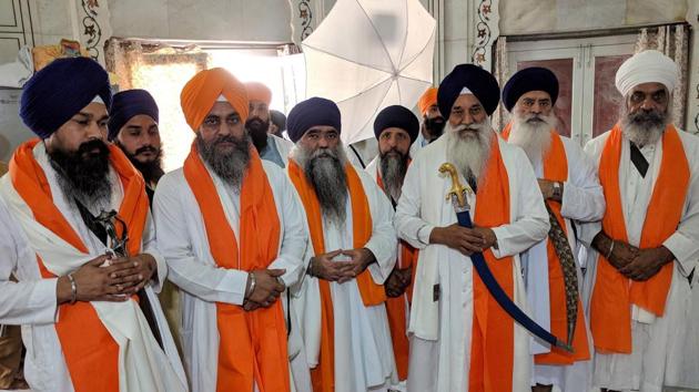 The series of ‘Akhand Paths’, which was started about two-and-half years ago, concluded on Thursday. (HT Photo)