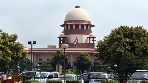 A general view of the Supreme Court.(Sonu Mehta/HT PHOTO)