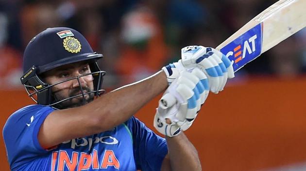 Indian Cricket team captain Rohit Sharma plays a shot during the final one day international (ODI) Asia Cup cricket match between Bangladesh and India. (AFP) Indian Cricket team captain Rohit Sharma plays a shot during the final one day international (ODI) Asia Cup cricket match between Bangladesh and India. (AFP)
