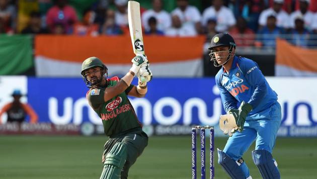 MS Dhoni was seen helping Rohit Sharma with field placements through the Asia Cup. (AFP) MS Dhoni was seen helping Rohit Sharma with field placements through the Asia Cup. (AFP)