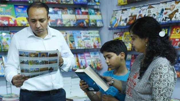 According to the panellists if bookstores are not a business to make money but it is working with passion.(Subhankar Chakraborty/ Hindustan Times)