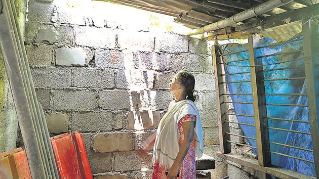 Pathanamthitta, India – September 05, 2018: Thankamma, a 68-year-old cancer patient at Attathodu village in Ranni Block of Pathanamthitta District of Kerala, India on Wednesday, September 05, 2018.(HT Photo)