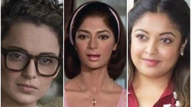 Kangana Ranaut and Simi Garewal have spoken about Tanushree Dutta.(HT Photo)