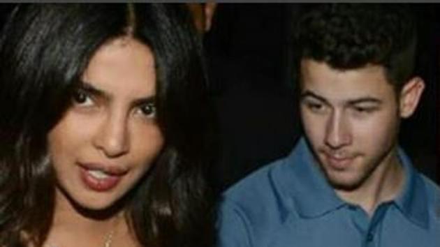 Priyanka Chopra and Nick Jonas were spotted in Mumbai on Saturday.(Viral Bhayani)