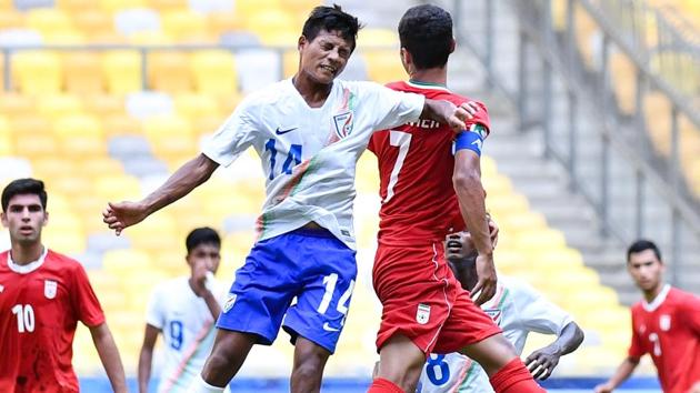 India face South Korea in the quarter-finals of AFC U-16 Championships.(AIFF)