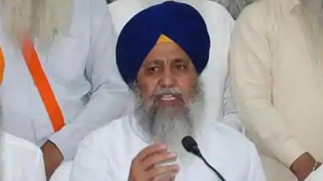 SGPC president Gobind Singh Longowal(HT File)