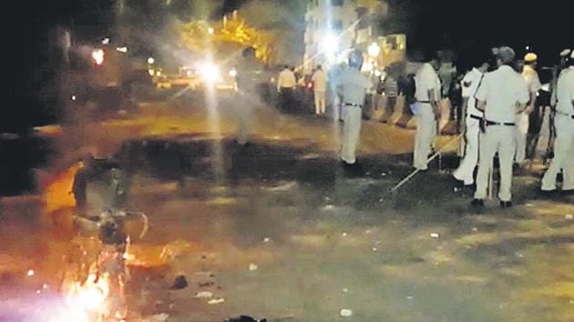 The murder of Rupesh Besoya in southeast Delhi’s Taimur Nagar on the evening of September 30, 2018, triggered violent protests in the neighbourhood on Sunday night as well. (Sourced) The murder of Rupesh Besoya in southeast Delhi’s Taimur Nagar on the evening of September 30, 2018, triggered violent protests in the neighbourhood on Sunday night as well. (Sourced)