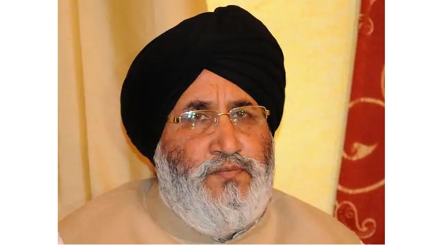 Former minister and SAD spokesman Daljit Singh Cheema.(HT Photo)