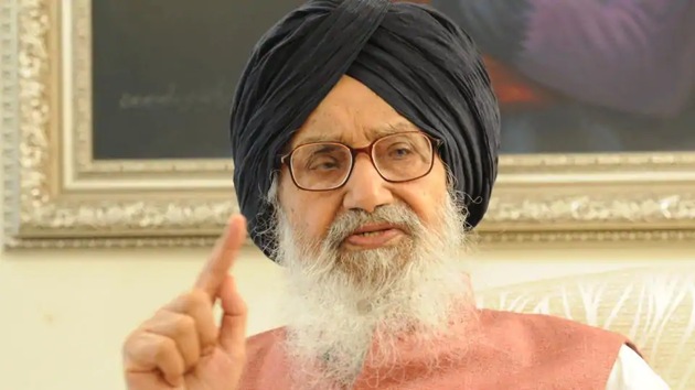 Former chief minister Parkash Singh Badal (HT File) Former chief minister Parkash Singh Badal (HT File)
