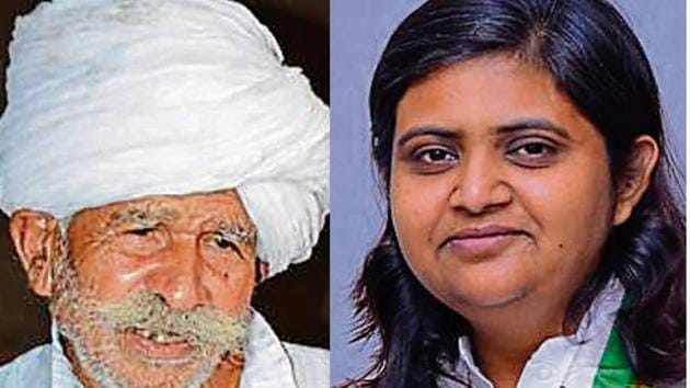 92-year-old Ram Krishan is contesting from a ward in Kathua district and 36-year-old Bhanu Mahajan is the youngest candidate in the fray. (HT File) 92-year-old Ram Krishan is contesting from a ward in Kathua district and 36-year-old Bhanu Mahajan is the youngest candidate in the fray. (HT File)