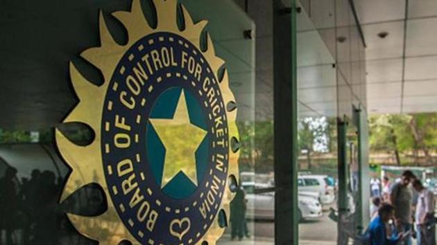 File image of BCCI logo.(Hindustan Times via Getty Images)