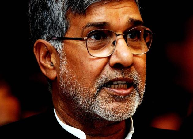 Nobel laureate Kailash Satyarthi(Parwaz Khan/HT File Photo)