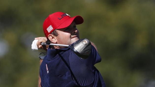 Team USA's Patrick Reed in action during the Ryder Cup. (REUTERS) Team USA's Patrick Reed in action during the Ryder Cup. (REUTERS)
