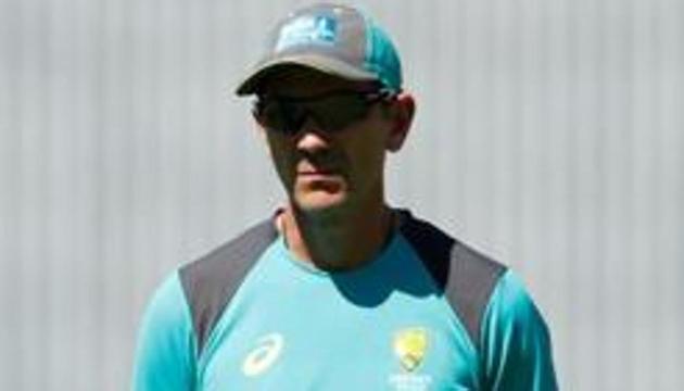 File image of Australia's head coach Justin Langer.