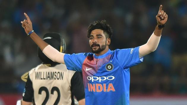 File image of Mohammed Siraj. (AFP) File image of Mohammed Siraj. (AFP)